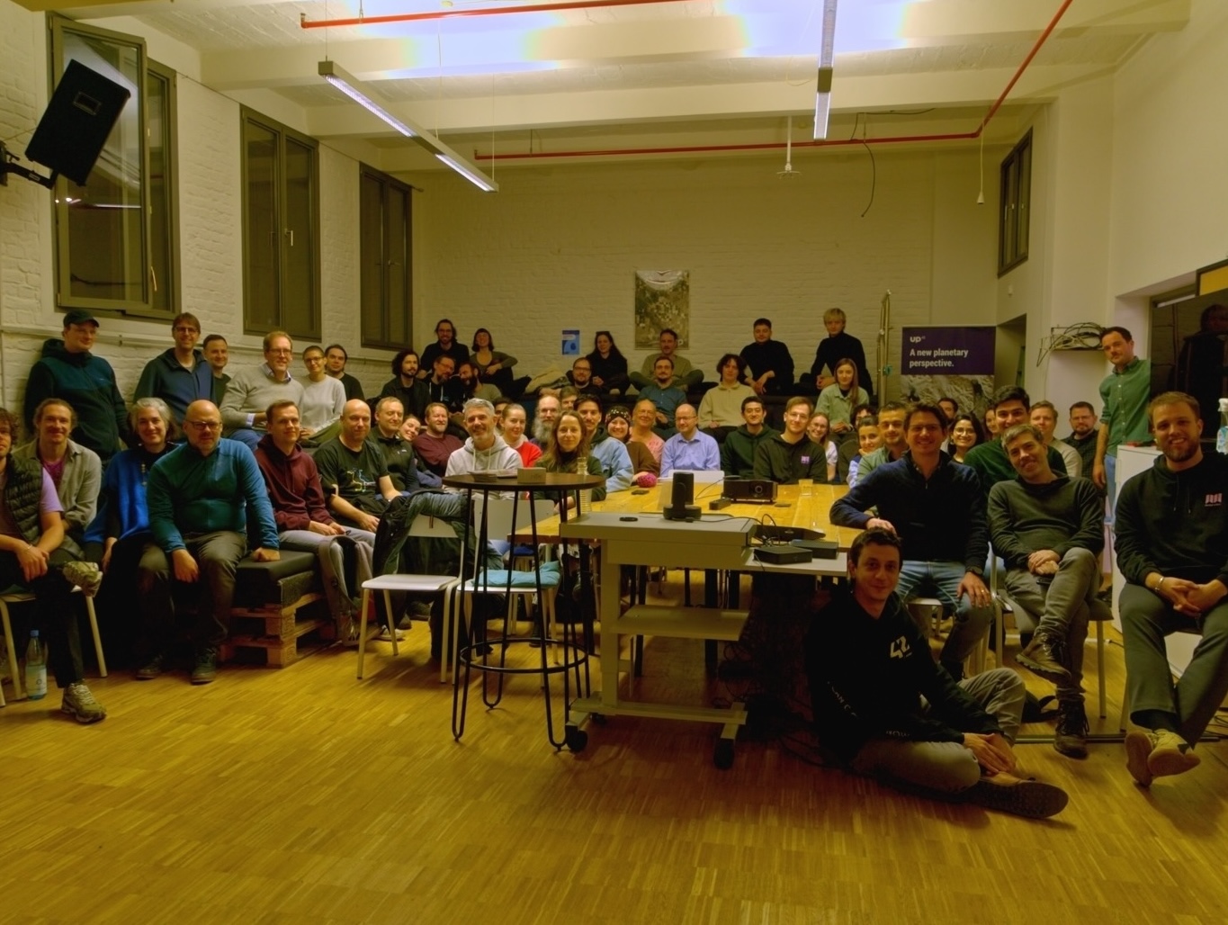 Berlin, at the up42 offices