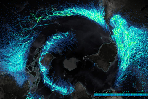 John's Hurricane Map